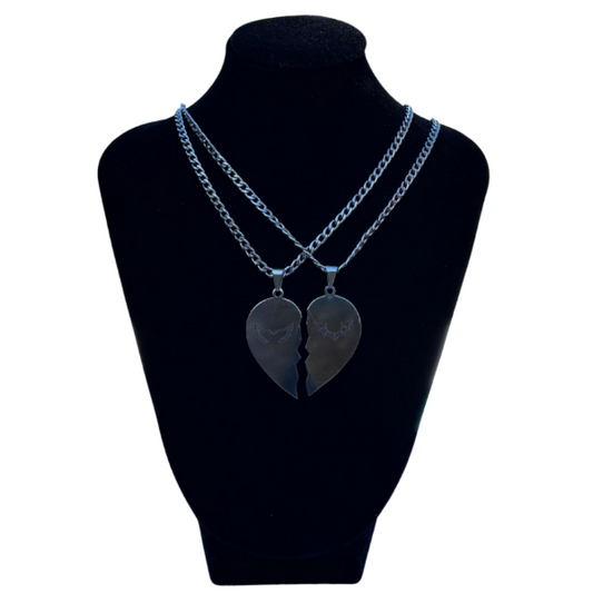 COLLARES CORAZÓN DUKI PARA COMPARTIR