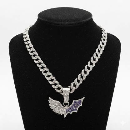 COLLAR ALAS DUKI FULL ICE + STICKERS DE REGALO