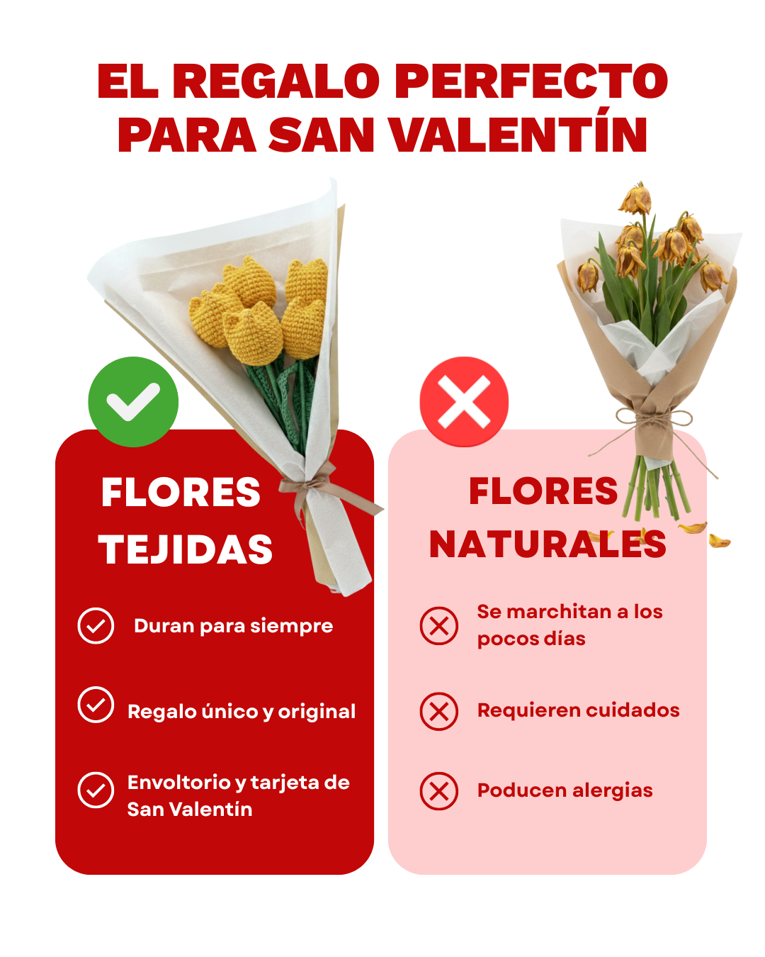 RAMO DE FLORES ETERNO + CERTIFICADO DE AMOR