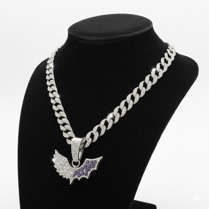 COLLAR ALAS DUKI FULL ICE + STICKERS DE REGALO