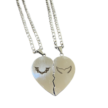 COLLARES CORAZÓN DUKI PARA COMPARTIR