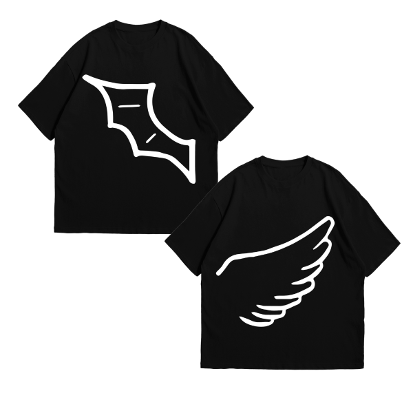 PACK DE DOS REMERAS OVERSIZE ALAS DUKI