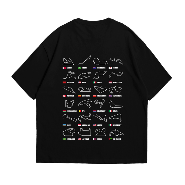 REMERA OVERSIZE FORMULA 1