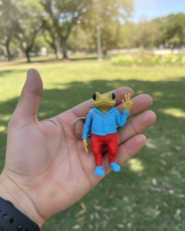 Llavero Sapo Concho Bad Bunny + Stickers De Regalo