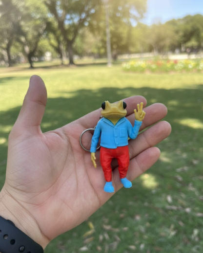 Llavero Sapo Concho Bad Bunny + Stickers De Regalo