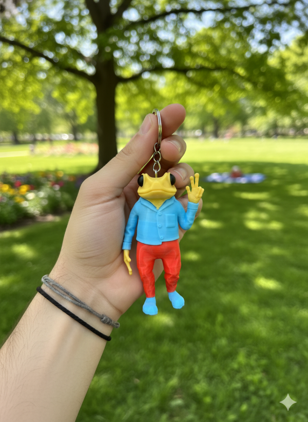 Llavero Sapo Concho Bad Bunny + Stickers De Regalo