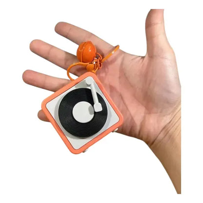 LLAVERO MINI TOCA DISCOS GRABADOR