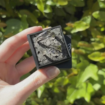ANILLOS DUKI ÁNGEL / DIABLO + STICKERS DE REGALO